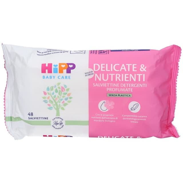 HiPP Babysanft Toallitas Limpiadoras Hidratantes – 48 unidades