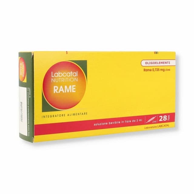 Labcatal Nutrition Cobre – 28 ampollas bebibles