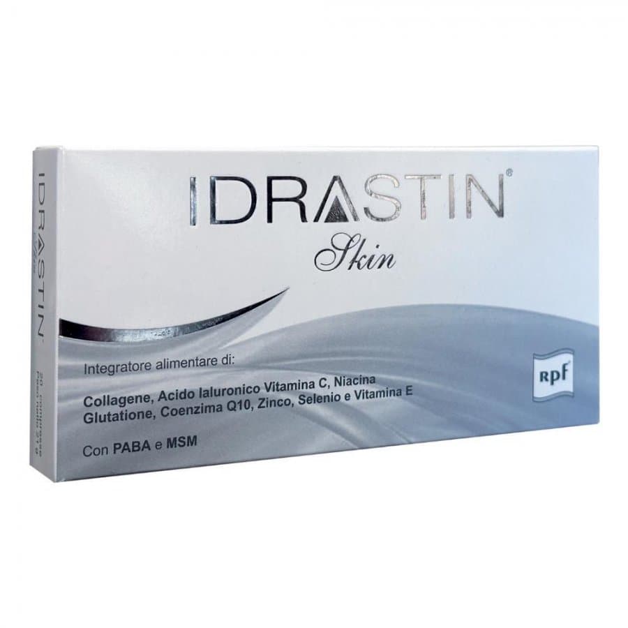 Colágeno 300 mg + MSM – 20 comprimidos | Idrastin Skin