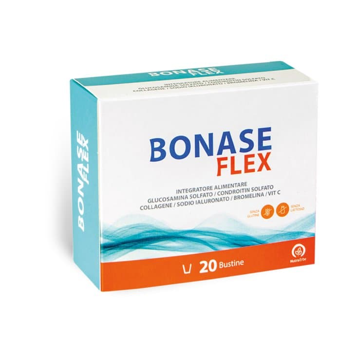 Glucosamina + Condroitina – 20 sobres | Bonase Flex