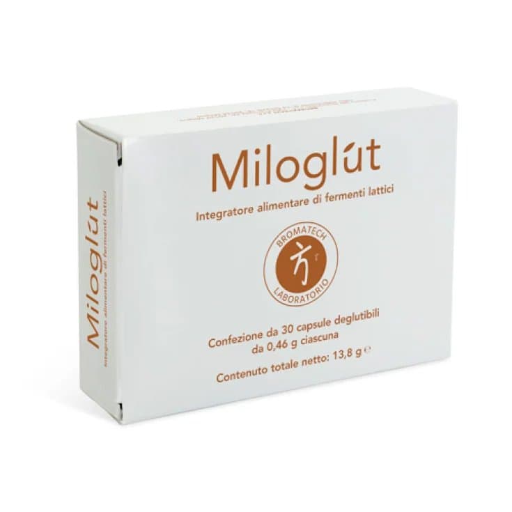 Probióticos con bacterias del ácido láctico – 30 cápsulas | Miloglut