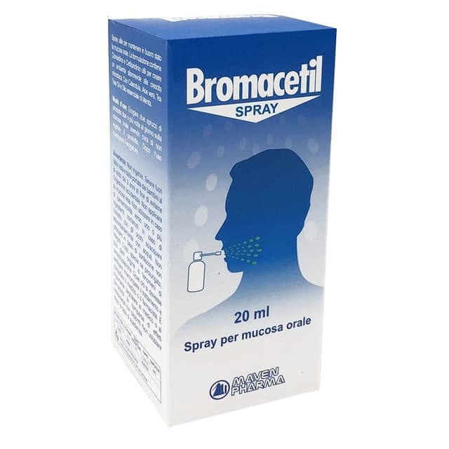 Bromacetil Spray Mucosa Oral – 20 ml
