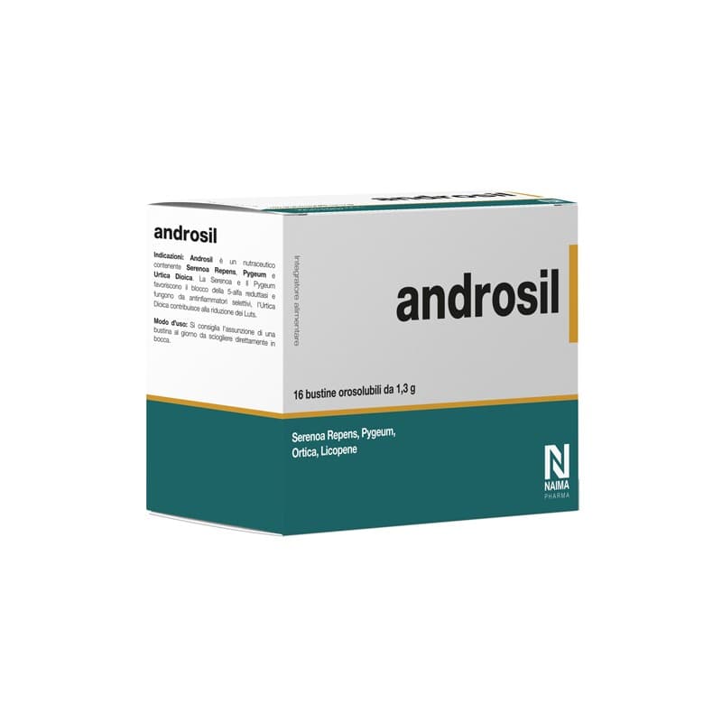 Serenoa 400 mg + Licopeno – 16 sobres de polvo orosoluble | Androsil