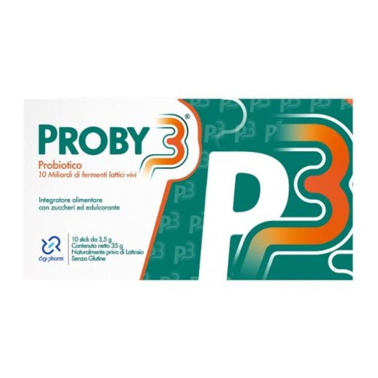 Proby 3 – 10 sticks con bacterias del ácido láctico