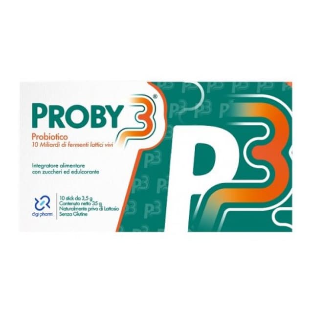 Proby 3 – 10 sticks con bacterias del ácido láctico