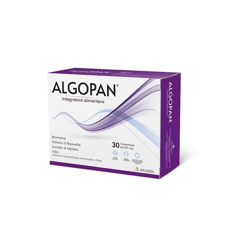 Bromelina 800 mg + Boswellia – 30 comprimidos | Algopan