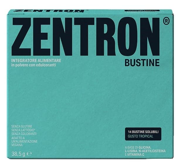 L-Lisina 500 mg + N-Acetilcisteína – 14 sobres solubles | Zentron