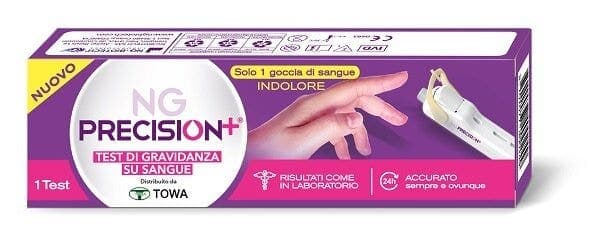 NG Precision+ Test de Embarazo – Autotest de detección de hCG