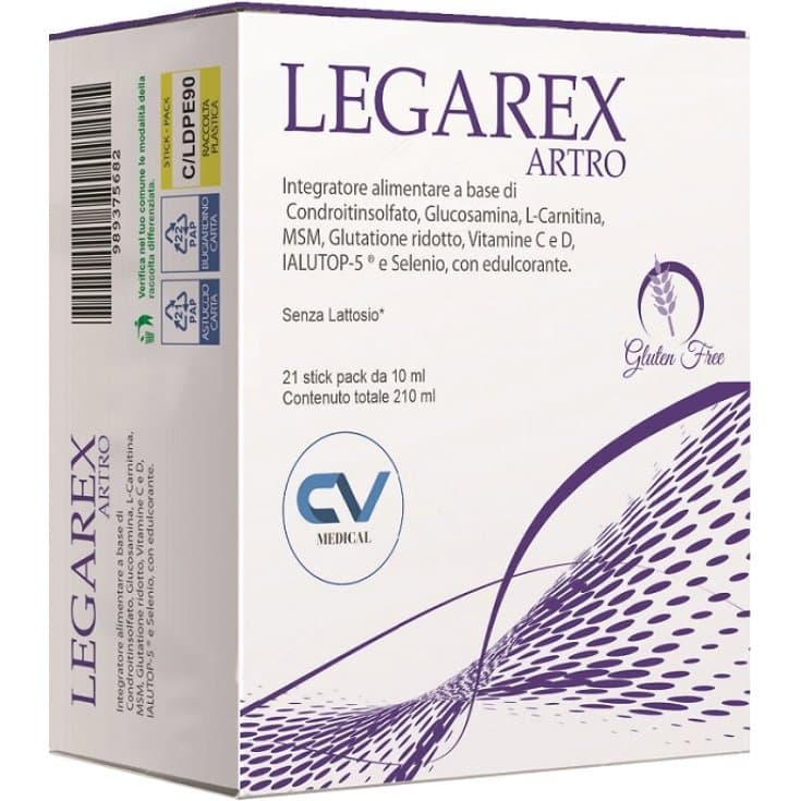 Condroitina + Glucosamina – 21 sobres | Legarex Artro