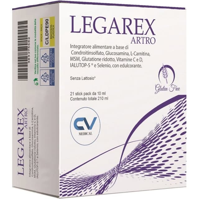 Condroitina + Glucosamina – 21 sobres | Legarex Artro