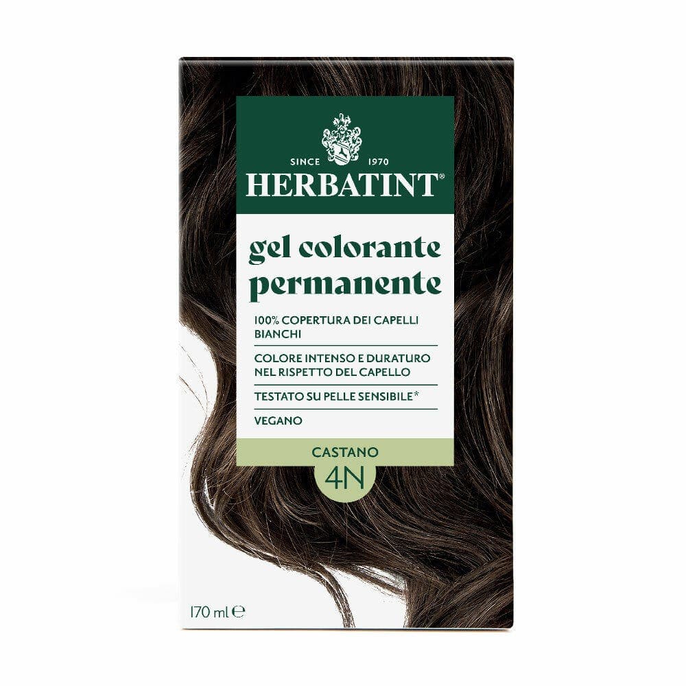 Herbatint 4N Castaño – Tinte permanente en gel 170 ml