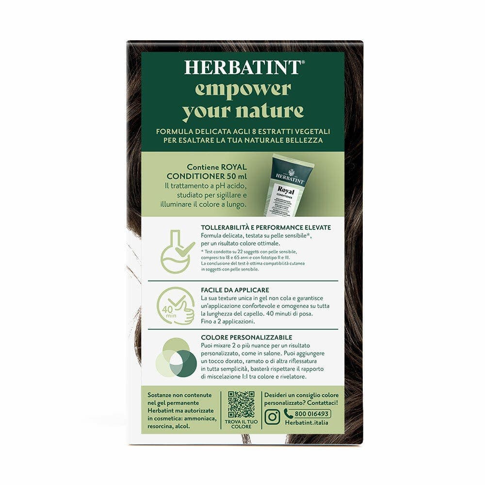 Herbatint 4N Castaño – Tinte permanente en gel 170 ml