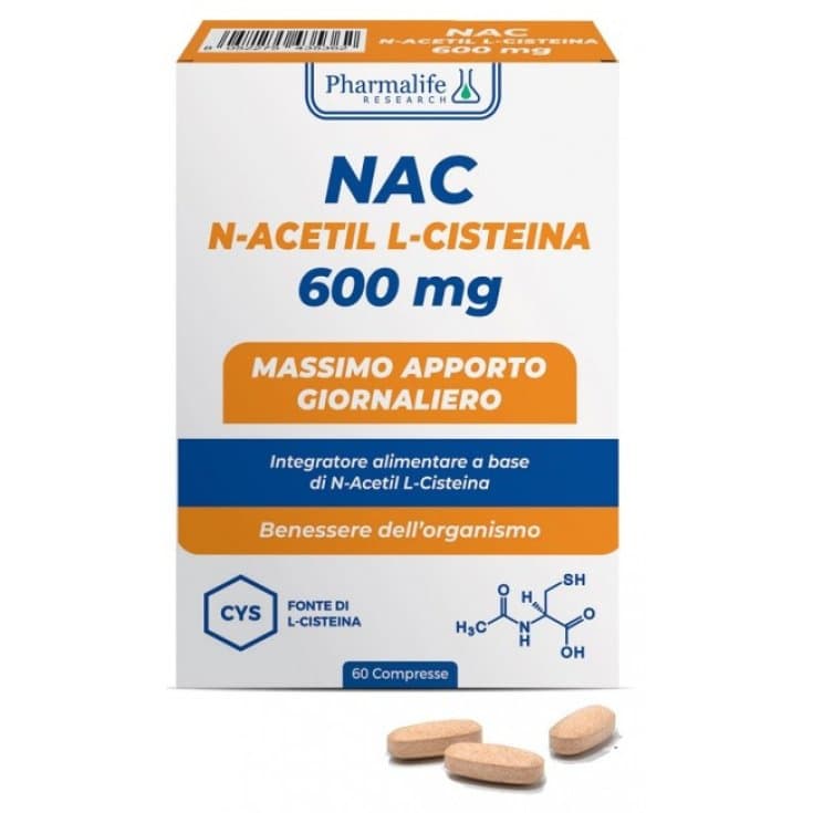 NAC 600 mg – 60 comprimidos | Pharmalife Research