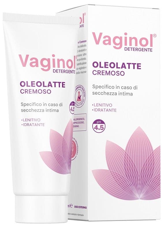 Vaginol Oleolatte – Loción de higiene íntima en textura aceite-leche, 200 ml