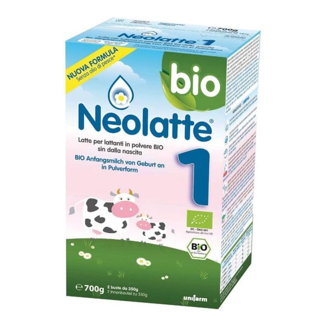 Neolatte 1 Bio Algal DHA – Leche de inicio ecológica, 2 x 350 g