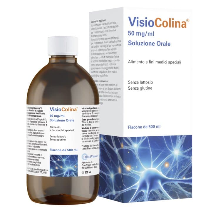 Citicolina – Solución oral | Visiocolina 50 mg/ml