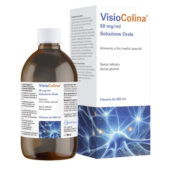 Citicolina – Solución oral | Visiocolina 50 mg/ml