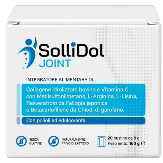 Colágeno + Vitamina C – 20 sobres | Sollidol Joint