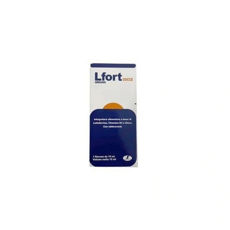 L-Fort Lactoferrina 100 mg + Vitamina D3 – 30 ml gotas
