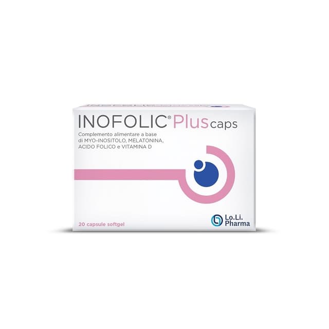 Inofolic Plus – 20 cápsulas con Mio-Inositol y Ácido Fólico