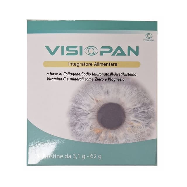 Colágeno + Magnesio – 20 sobres | Visiopan