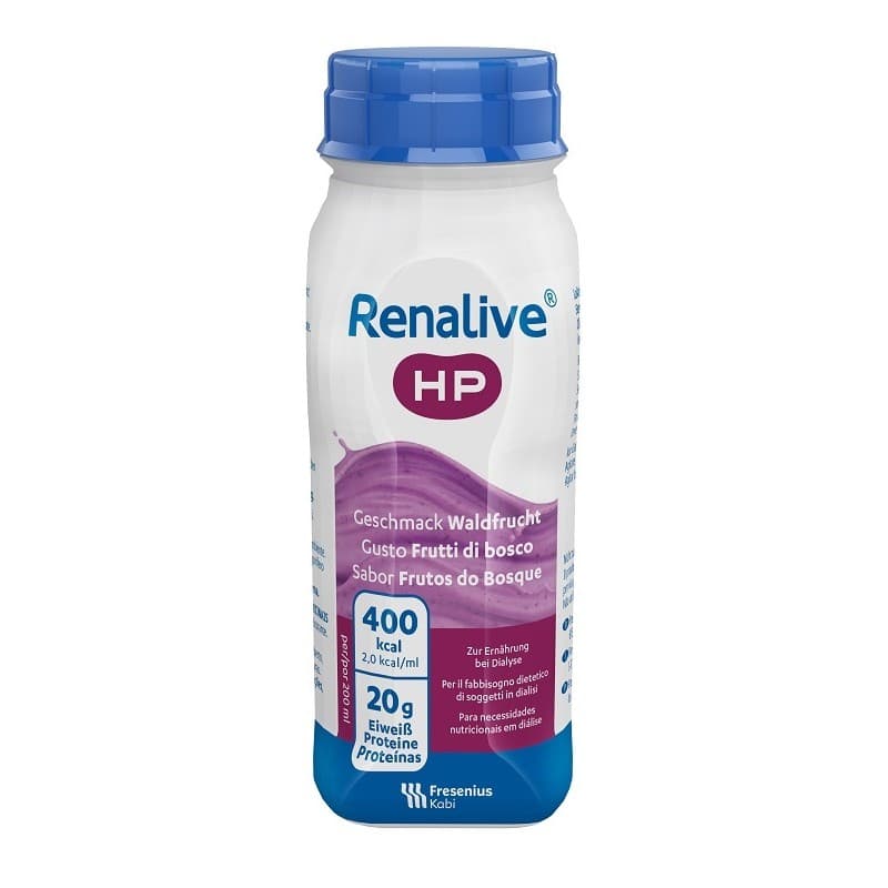 Renalive HP Frutos del Bosque – 4 viales bebibles con cranberry