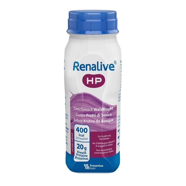 Renalive HP Frutos del Bosque – 4 viales bebibles con cranberry