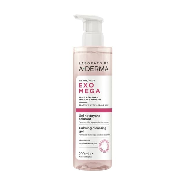 A-Derma Exomega Gel limpiador calmante – 200 ml