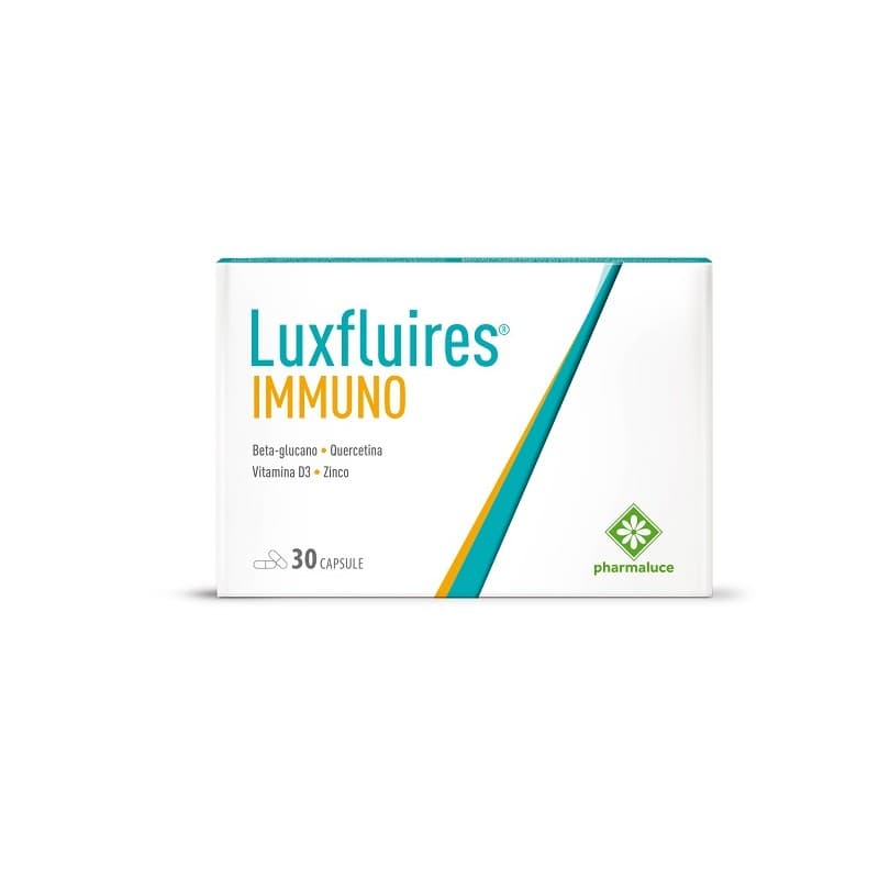 Beta-glucano 250 mg + Quercetina – 30 cápsulas | Luxfluires Immuno