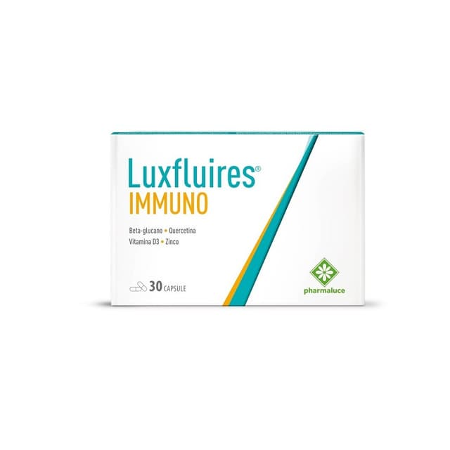 Beta-glucano 250 mg + Quercetina – 30 cápsulas | Luxfluires Immuno