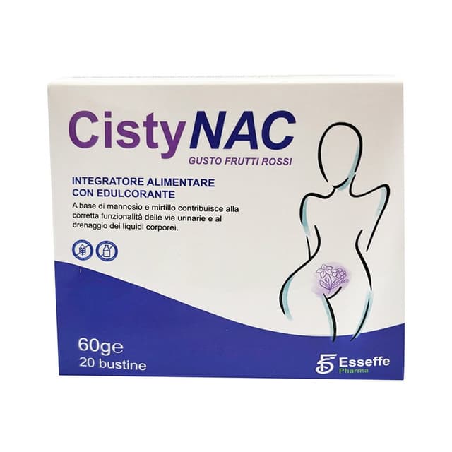 Cistynac D-Manosa 1.500 mg + Vitamina C – 20 sobres