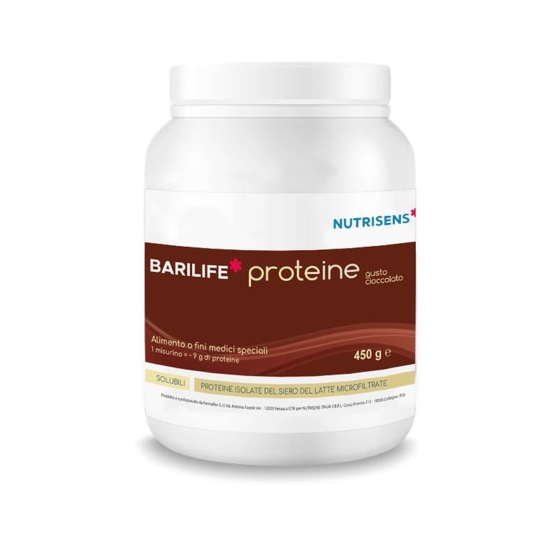 Barilife Proteína Chocolate – 450 g en polvo