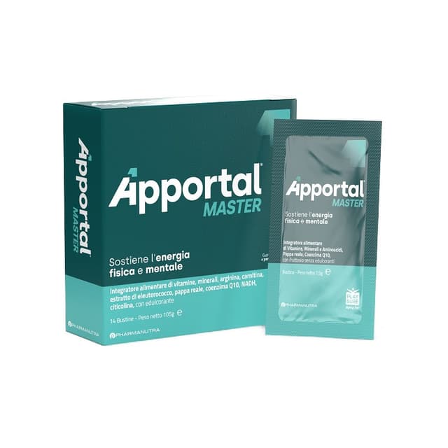 Apportal Master – 14 sobres con aminoácidos, vitaminas y minerales