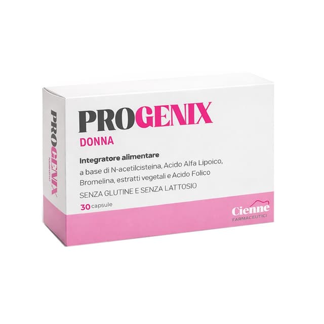 Progenix Donna – 30 cápsulas complemento alimenticio para mujeres