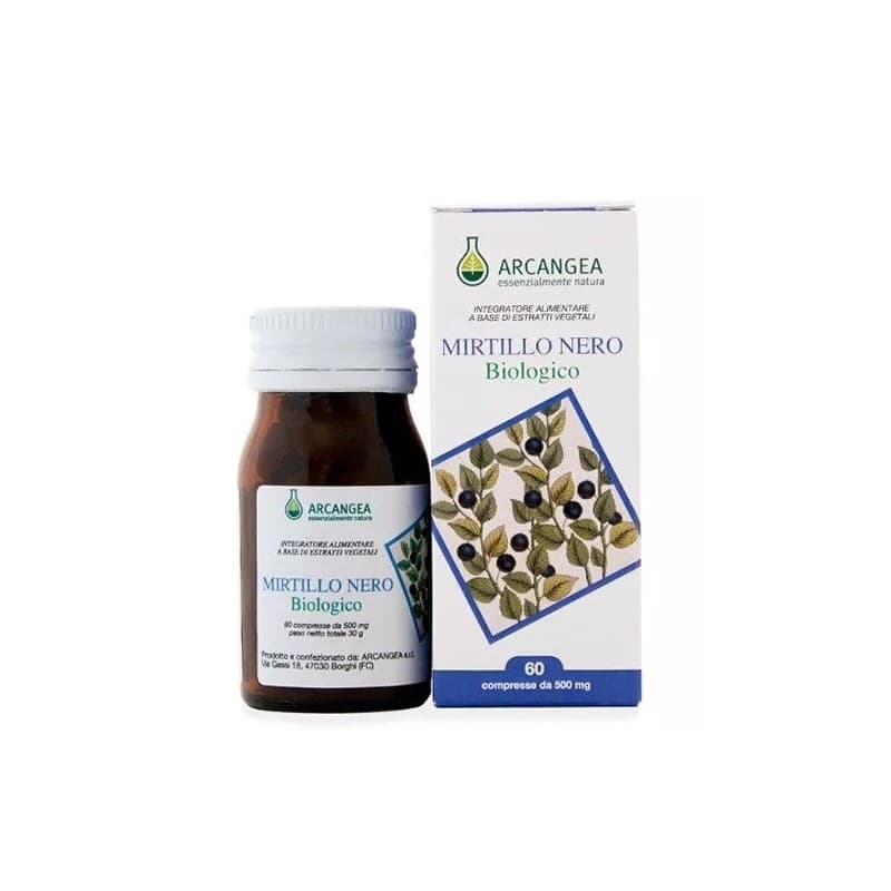 Arcangea Mirtillo Nero Ecológico – 60 comprimidos