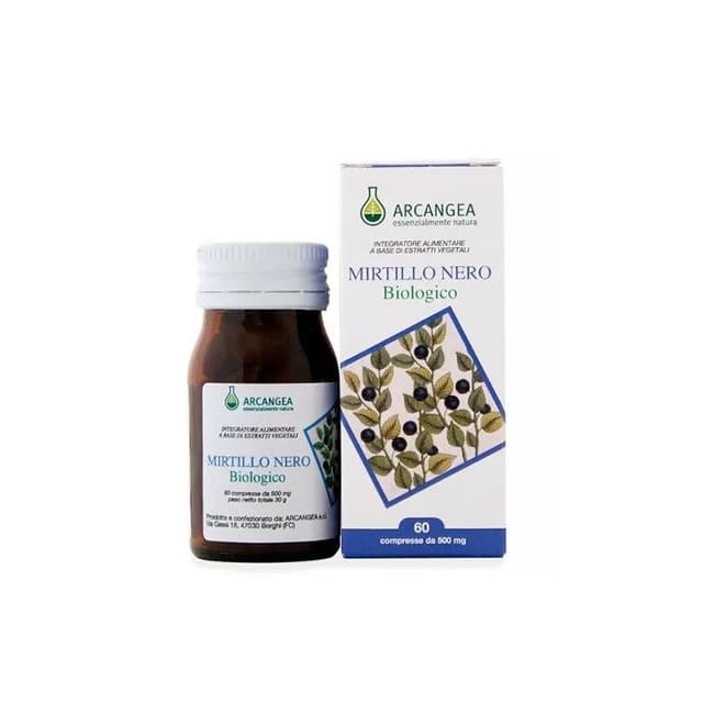 Arcangea Mirtillo Nero Ecológico – 60 comprimidos