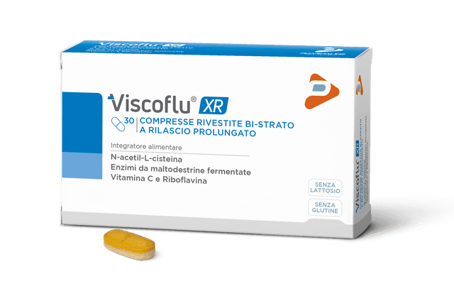 Viscoflu XR – 30 comprimidos recubiertos para las vías respiratorias