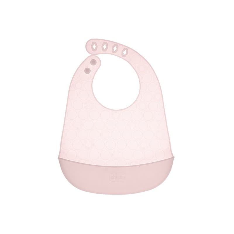 Chicco Easy Roll Babero de Silicona – Babero con bolsillo