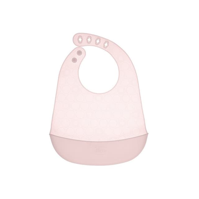 Chicco Easy Roll Babero de Silicona – Babero con bolsillo
