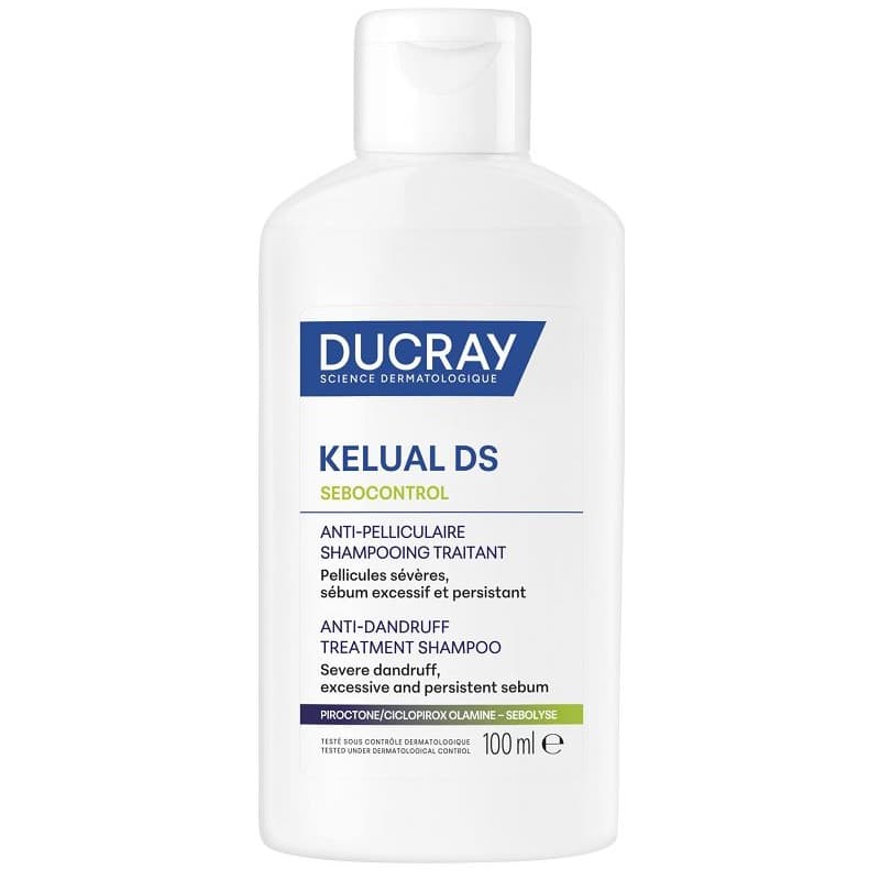 Ducray Kelual DS Sebocontrol Champú – 100 ml anticaspa