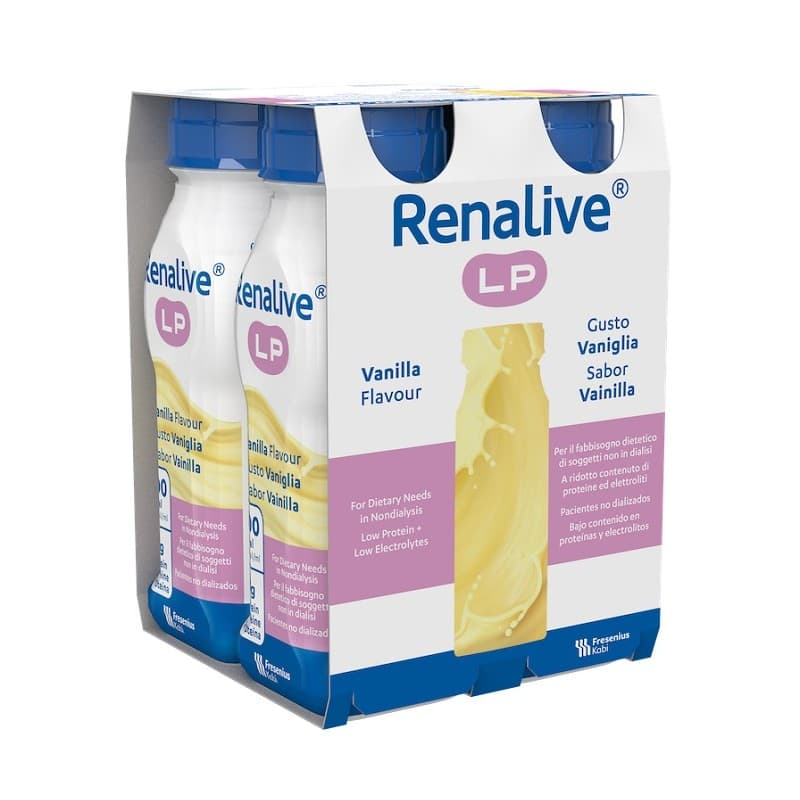 Renalive LP Vainilla – 4 ampollas bebibles