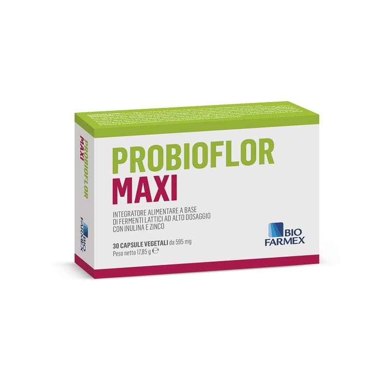Probioflor Maxi – 30 cápsulas con cultivos de bacterias lácticas
