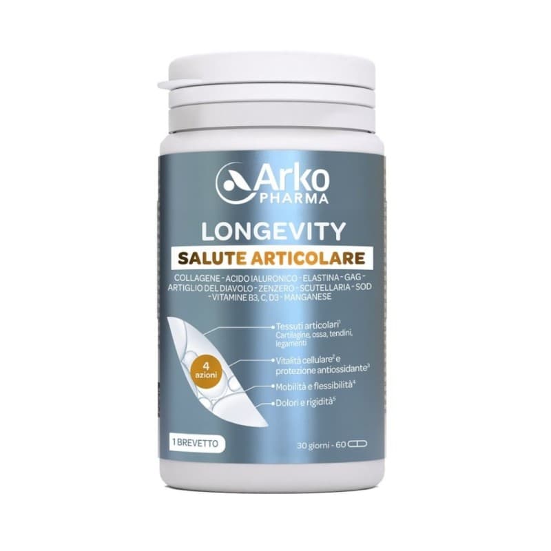 Longevity Salute Articolare – 60 cápsulas para las articulaciones
