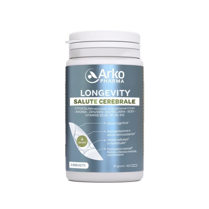 Longevity Salud Cerebral – 60 cápsulas para cerebro y sistema nervioso