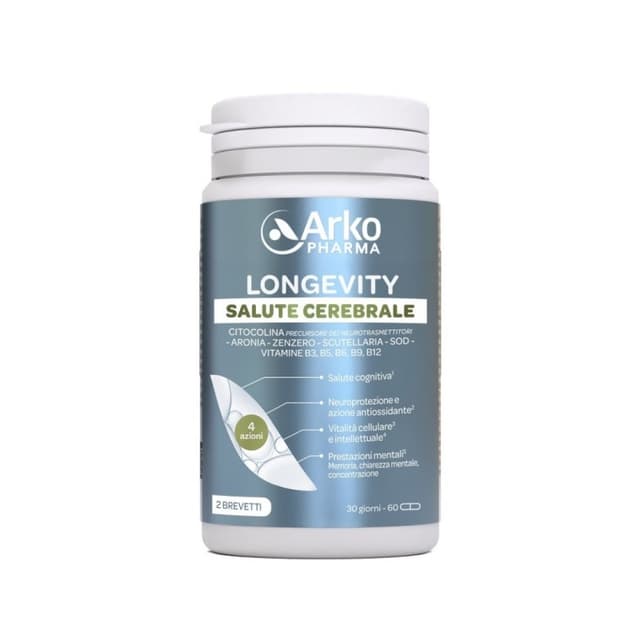 Longevity Salud Cerebral – 60 cápsulas para cerebro y sistema nervioso