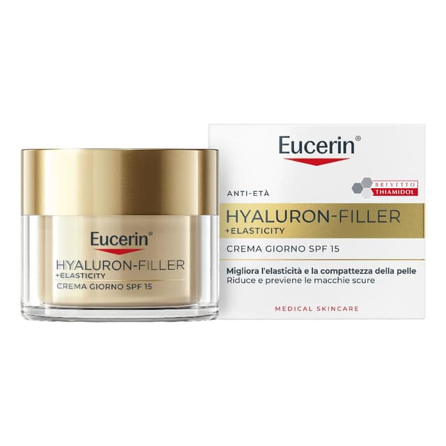 Eucerin Hyaluron-Filler Crema de Día FPS 15 – Crema Facial Antiedad con Ácido Hialurónico