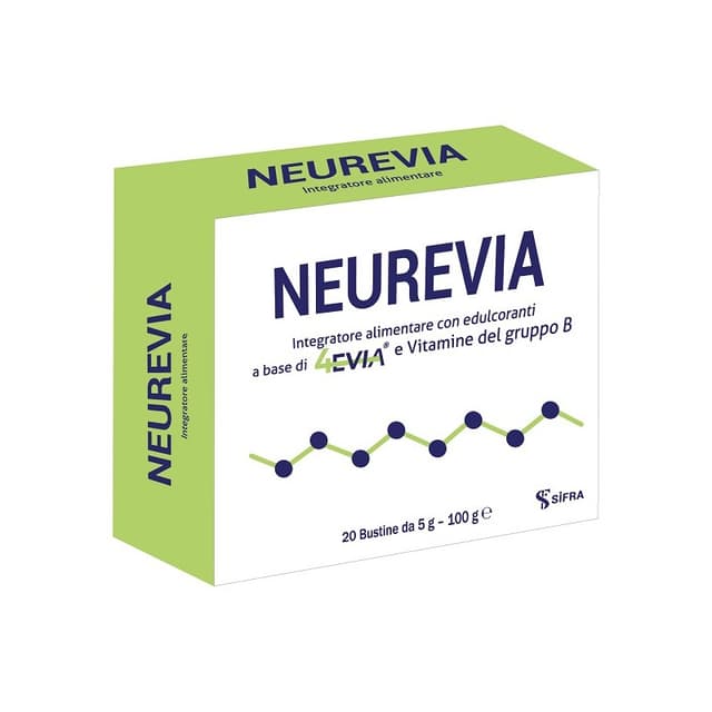 Neurevia – 20 sobres de complemento alimenticio para el sistema nervioso