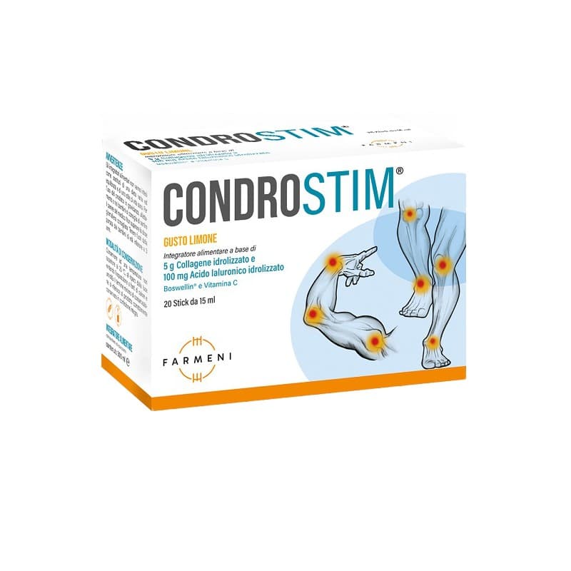 Colágeno + Boswellia (Incienso Indio) – 20 sticks de 15 ml | Condrostim