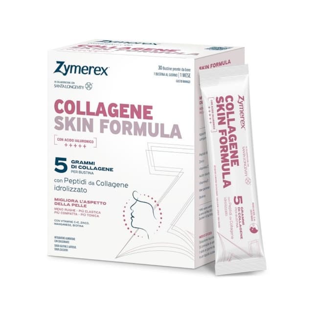 Zymerex Colágeno Skin – 30 sobres para la piel y el tejido conjuntivo