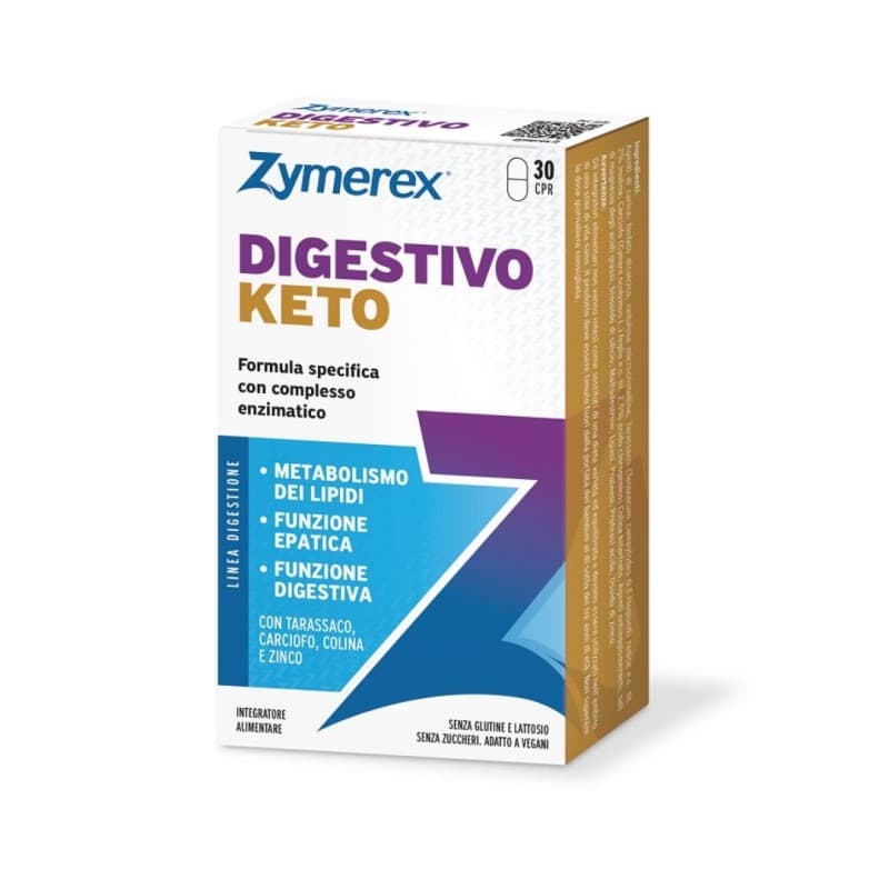 Zymerex Digestivo Keto – 30 comprimidos para la digestión